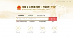 国家安徽阜阳企业信用信息公示系统查询